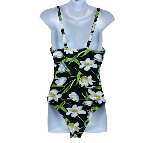 Lily Ruffle Tankini Maternity Swimsuit Size Medium - Picture 7 of 11
